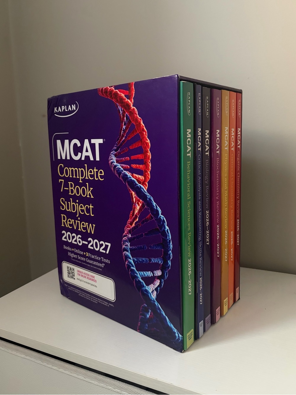 Brand New MCAT Complete 7-Book Subject Review Set